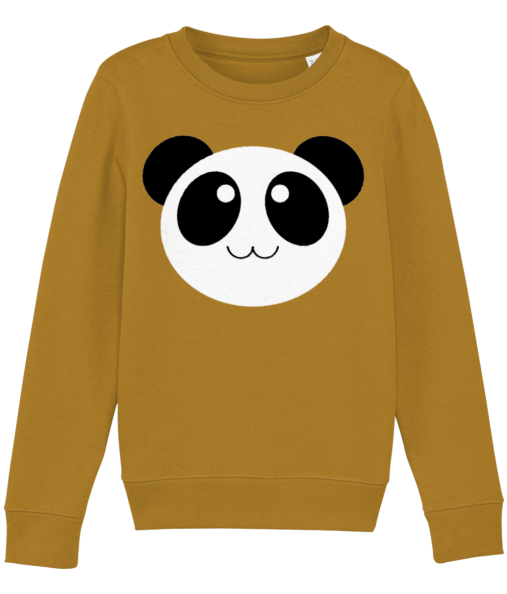 Organic Panda Kids Sweater - Image 3