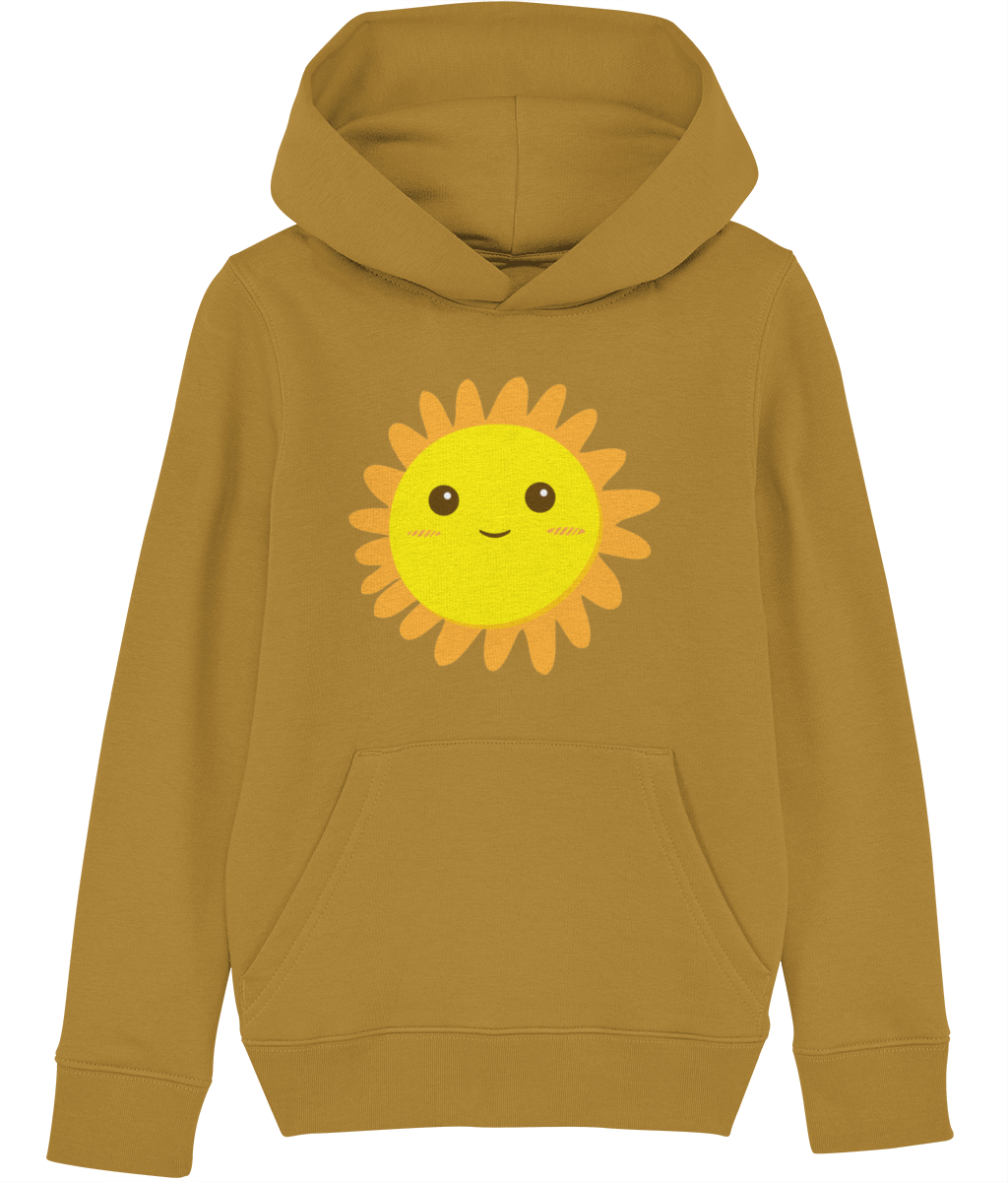 Organic Sun Kids Hoodie - Image 4