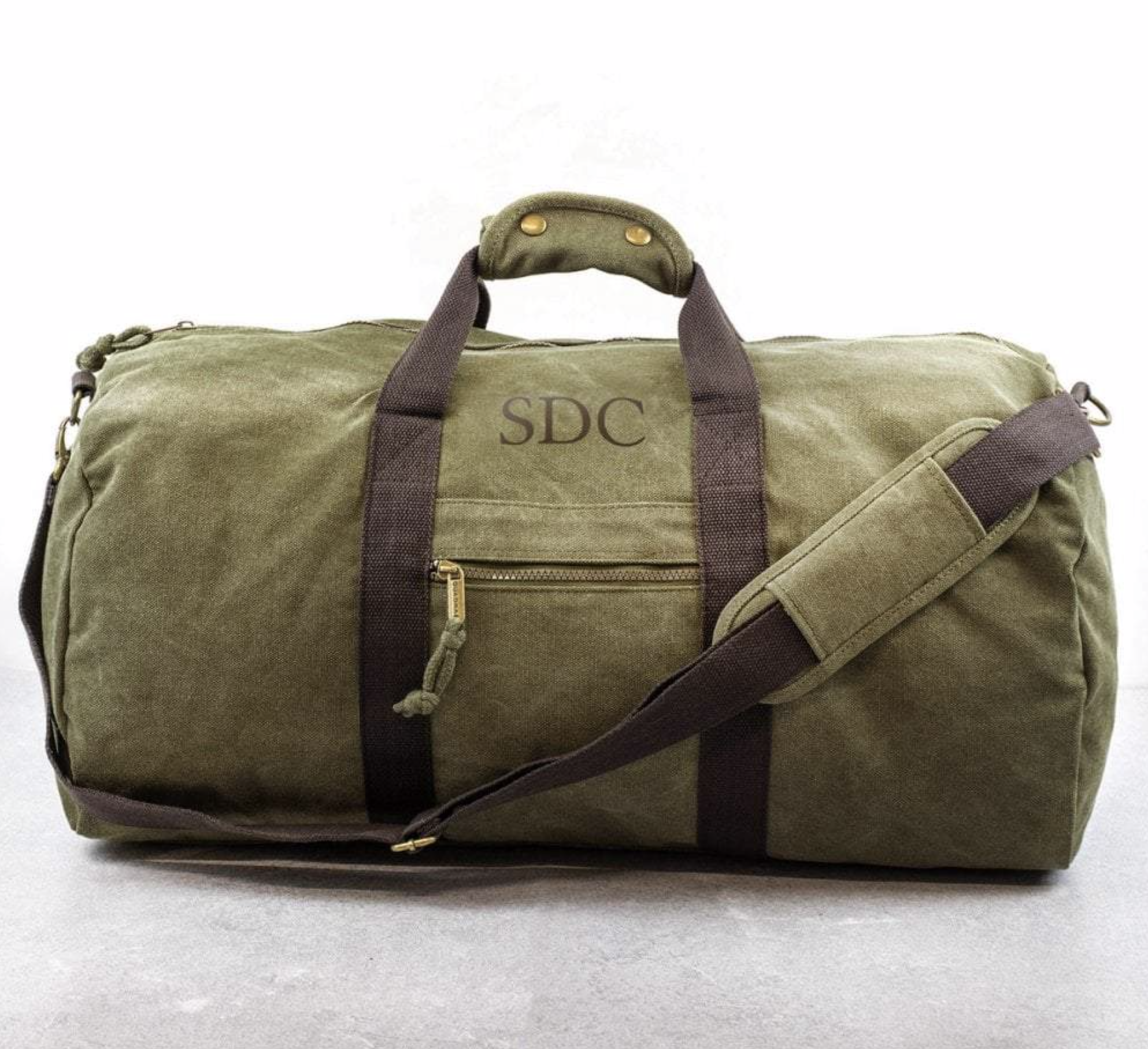 Personalised Large Canvas Travel Bag - Image 3